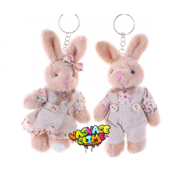 آویز عروسکی خرگوش دختر و پسر