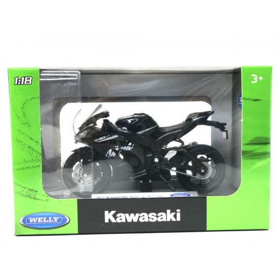 ماکت موتور ویلی مدل Kawasaki Ninja مقیاس 1:18